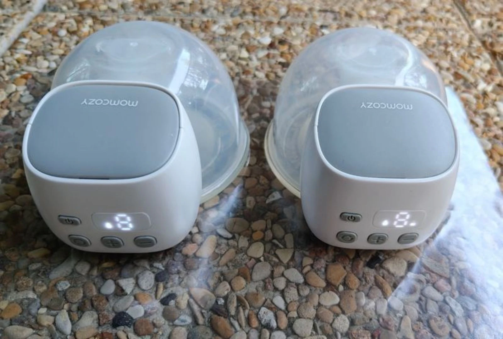 Bomba de leite elétrica mãos livres Momcozy S9 Pro dupla – photo 6